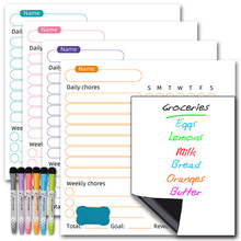 现货软磁反复可擦写 磁性留言板办公会记录写字 磁性可移动冰箱贴