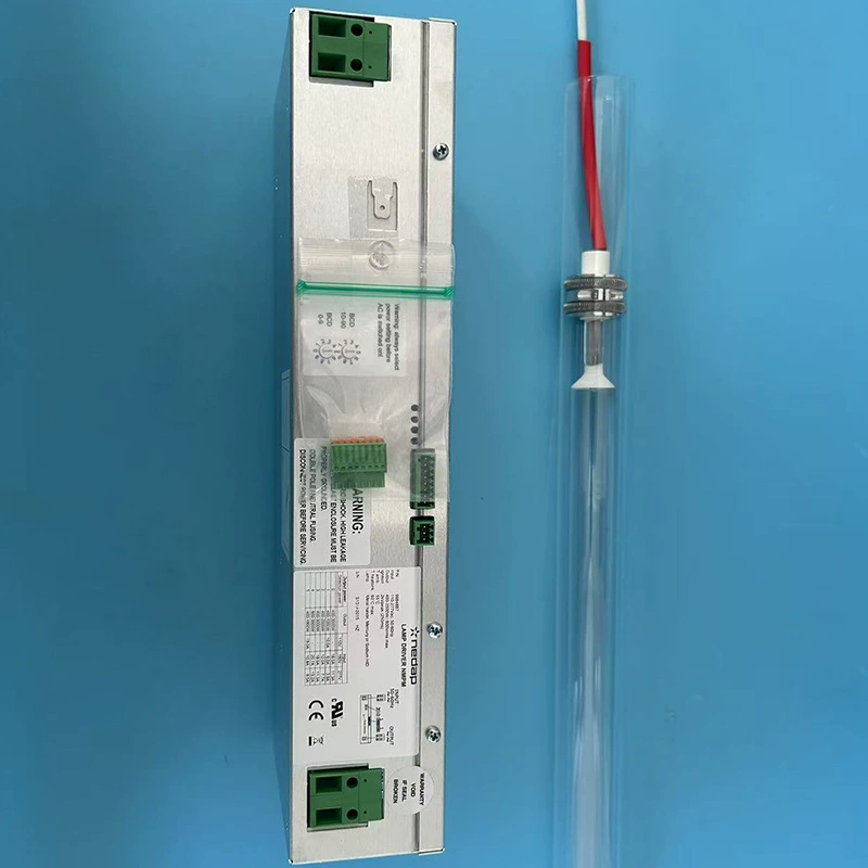 German UV TECHNIK medium pressure ultraviolet germicidal lamp set purifies water quality and removes algae medium pressure ultraviolet lamp tube