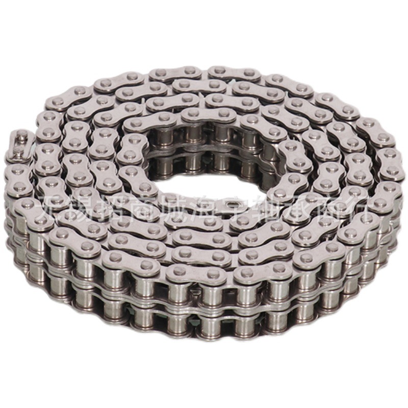 304不锈钢滚子传动链条3分06B 4分08B08A 5分10AB 6分12AB1寸16AB