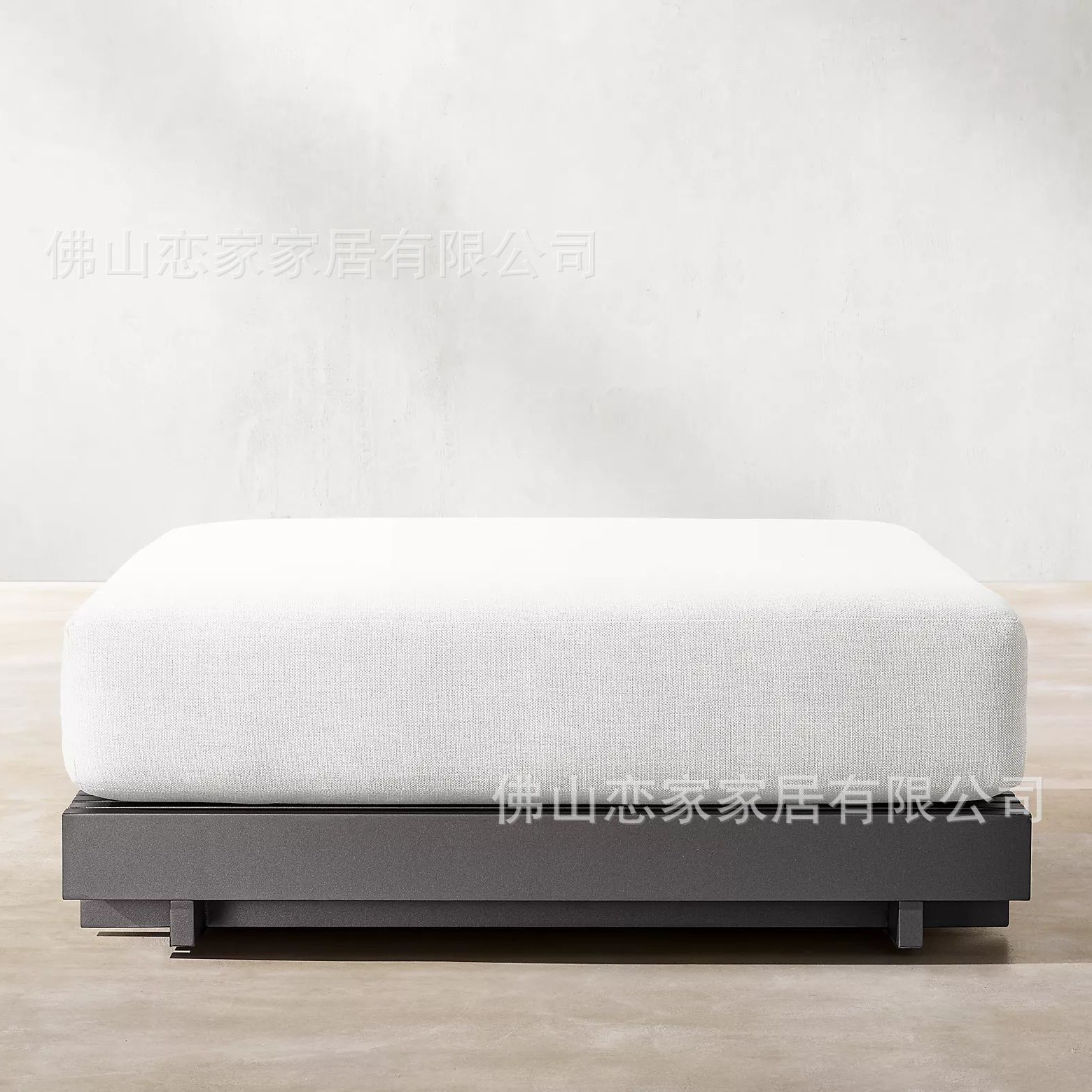 Al Aire Libre de alta gama de aluminio anti-óxido sofá Hotel terraza al aire libre jardín ocio impermeable protector solar sofá muebles