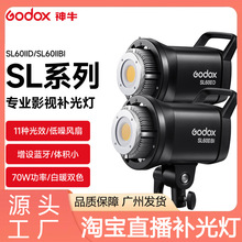 神牛SL60D/Bi II二代摄影灯太阳灯LED淘宝直播间视频双色温补光灯