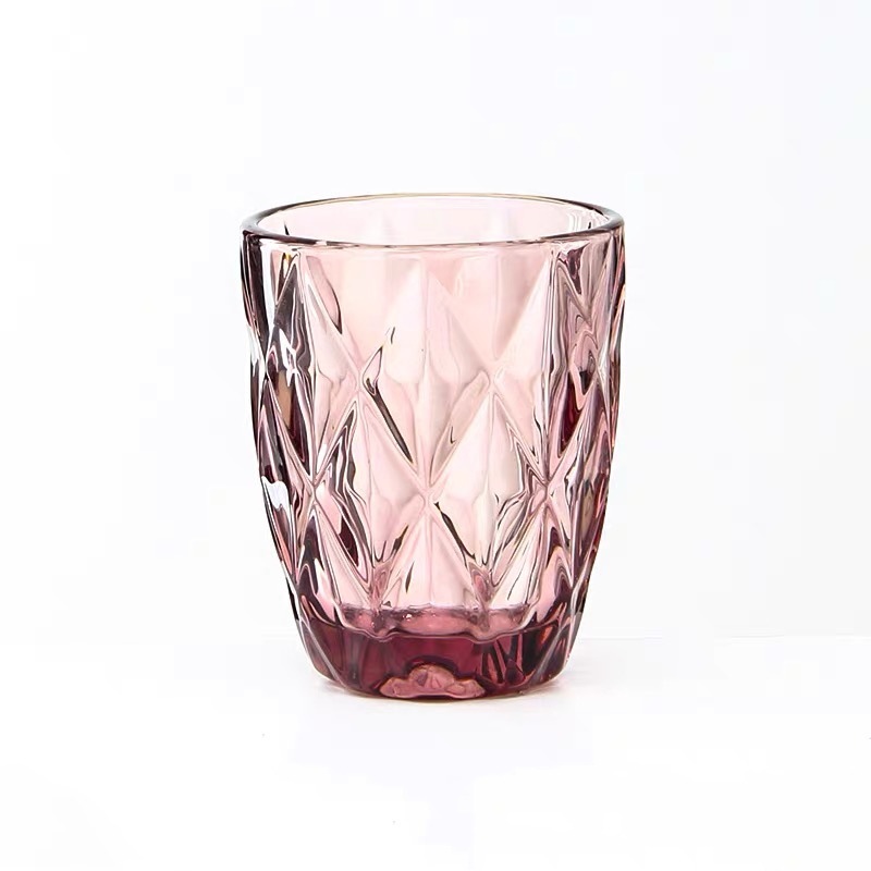 Taza de enjuague bucal para hoteles de estilo nórdico simple, taza de lavado para el hogar para parejas, taza de agua de vidrio de color, taza de cepillo de dientes