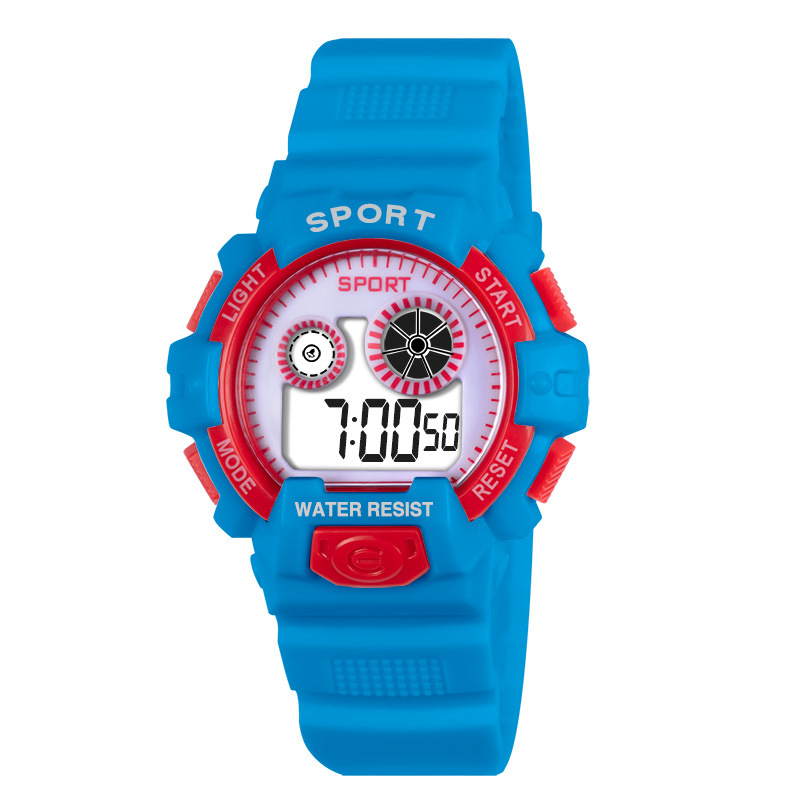 Explosión de relojes electrónicos para niños estudiantes multifunción simple nocturna relojes electrónicos relojes electrónicos al por mayor