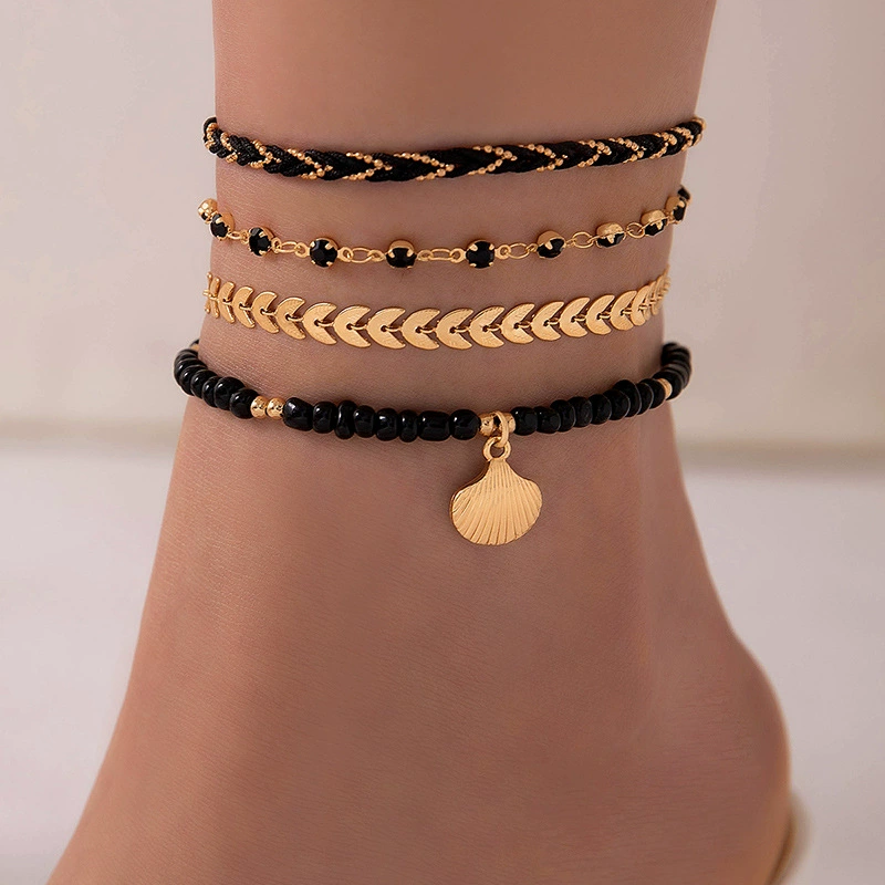 Accessory, ankle bracelet, jewelry, European style