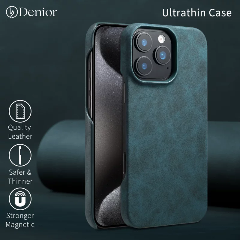 Denior для Apple, совместимый невидимый чехол с функцией зарядки, для 16/15/13, защита от падений