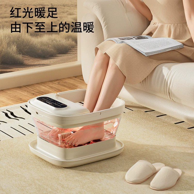 Konka, white automatic tub, massager for home use, fully automatic, keeps constant temperature
