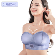 电动胸部按摩器智能热敷震动美胸宝家用丰胸仪按摩胸罩跨境专供