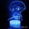 Creative touch LED table lamp, night light, creative gift, remote control, 3D