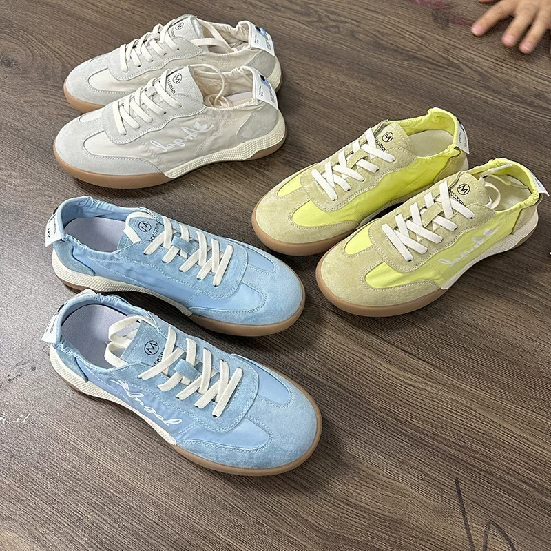 Footwear, summer universal breathable thin sports shoes, genuine leather, 2023 years, soft sole