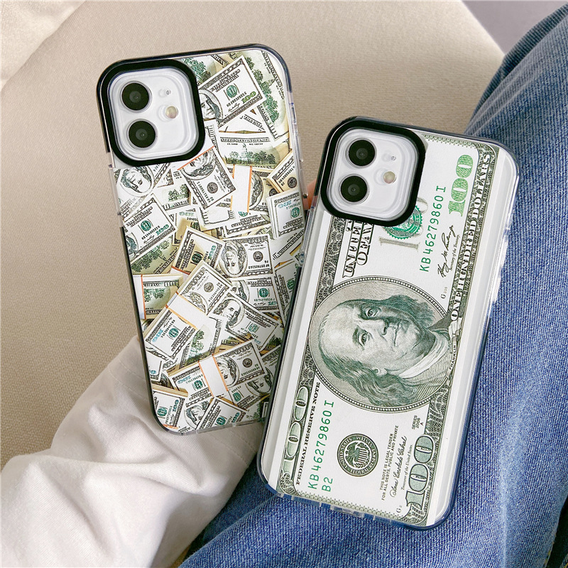 us dollar Phone Case two-color dollar ph...