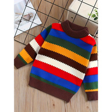 J 28503 Striped fleece kids boys sweaters ���Ƽ��޶�ͯ��ͯë
