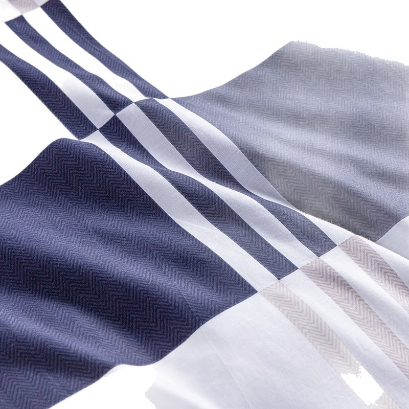 Pure Cotton Four Piece Bed Sheet Set Soft And Breathable Fabric_voghion.com