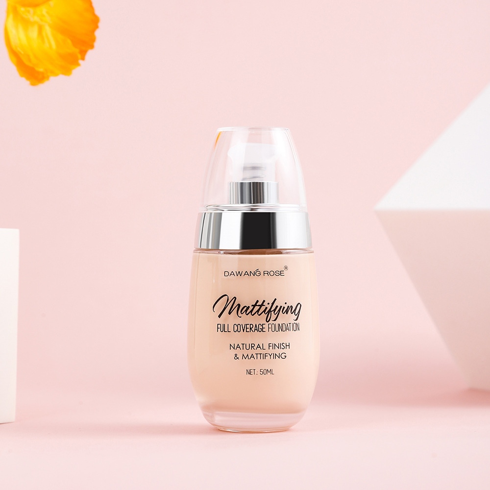 Mattende full coverage foundation langvarig flytende sminke_voghion.com