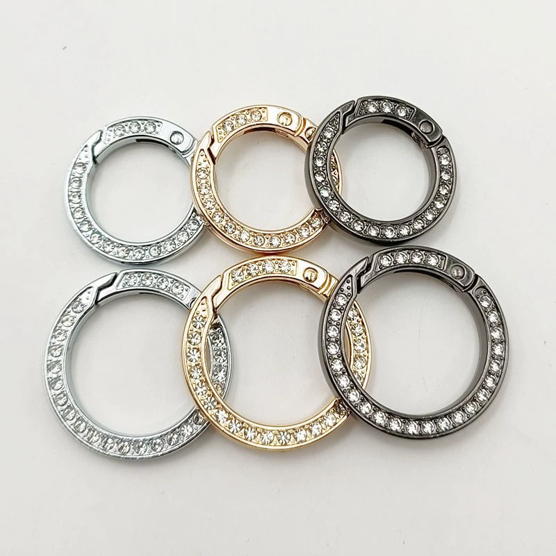 Брелок для ключей из цинкового сплава с бриллиантами, 6,1 дюйма, креативный подарок, защита от потери, для багажа