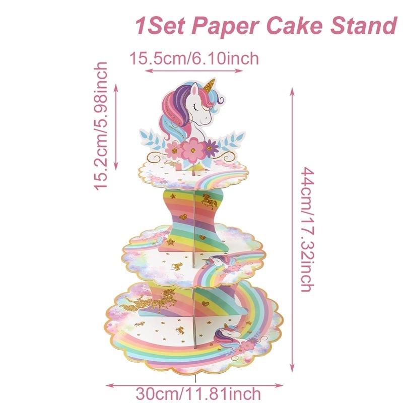 クロスボーダーケーキスタンド誕生日パーティーの装飾ケーキテーブル使い捨て紙デザートテーブルケーキホルダー外国貿易ホット販売|undefined