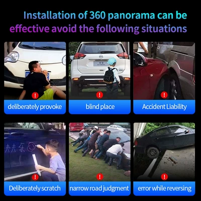 Car-Mounted 360 Panoramic Assist Other Automotive Safety Supplies
