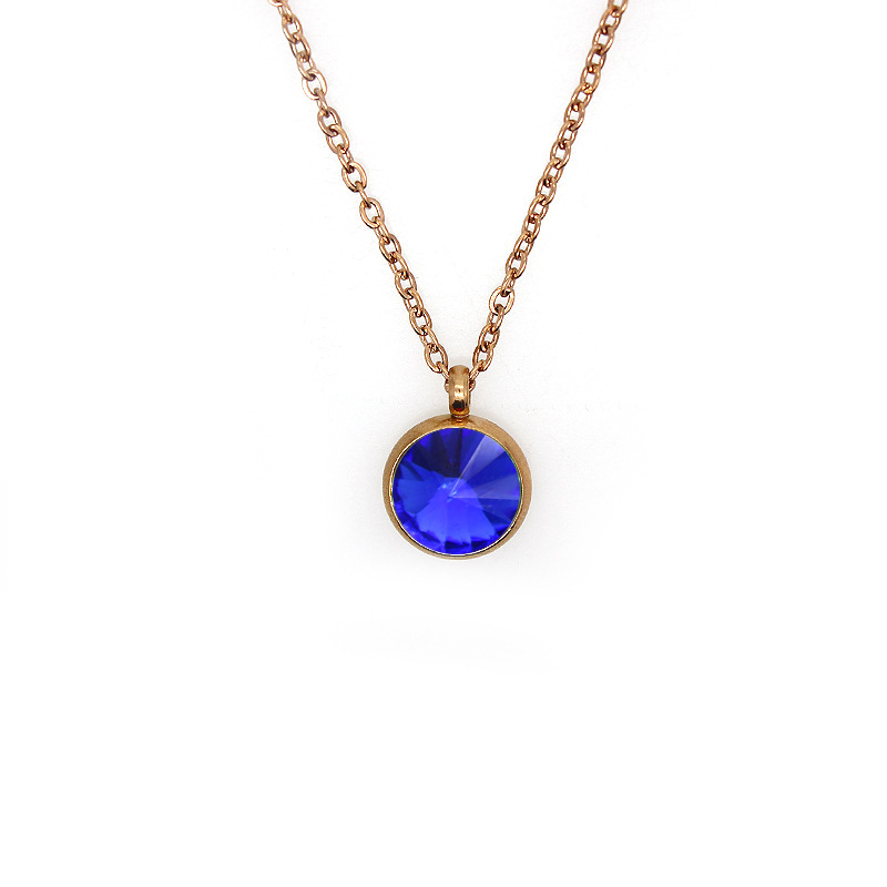HC531 Rose Blue+Rose Golden Lian Cross