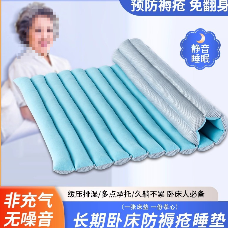 Winter and Summer Double-Sided Anti-Decubitus Cushion for the Elderly, Breathable Bedridden Paralyzed Patient Home Care Anti-Decubitus Mattress