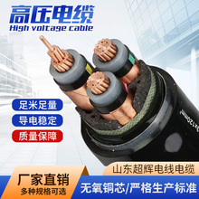 銅芯10KV15kv高壓電力電纜YJV22-3*35/50/70/95保電阻鎧裝 銅芯