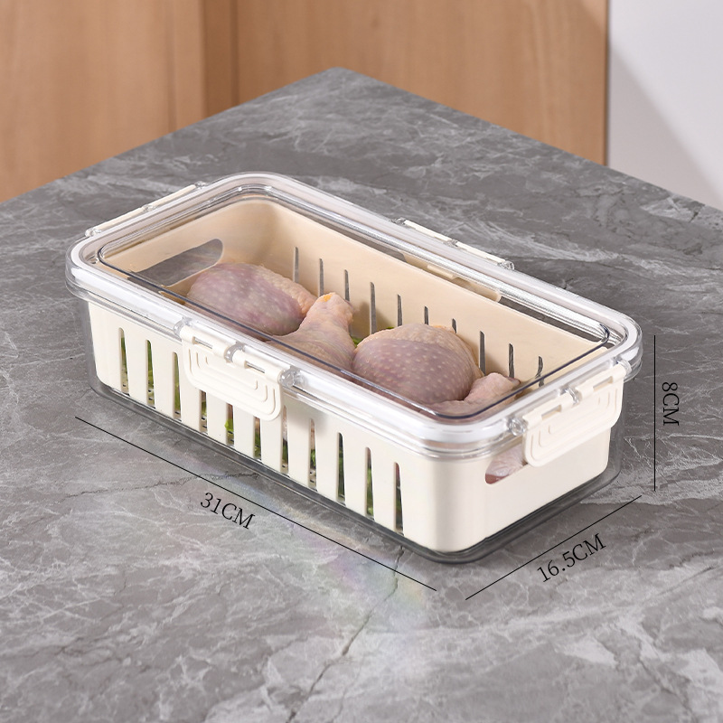 Caja de almacenamiento de especias de cocina doméstica pimienta gran caja de almacenamiento de material condimentar lata de sellado caja de clasificación de grado alimenticio