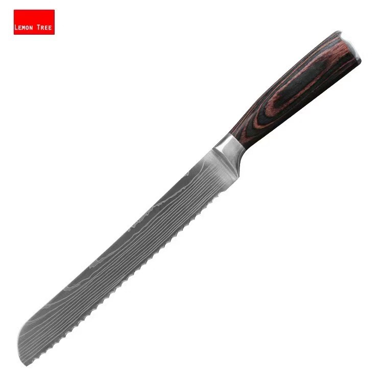 레이저 패턴 중국식 빵칼