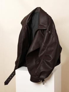 Shenzhen Nanyou High Luxury Fashion Environmental Friendly Leather Aviator Jacket Coat Fashionable Handsome Motorcycle Style Casual