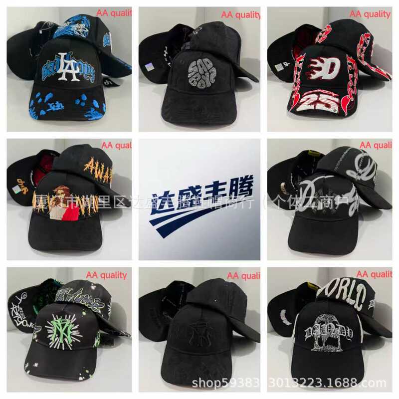 Cross-Border American Dandy High-Quality Fashion Baseball Cap Trendy Peaked Cap Unisex Available for Wholesale