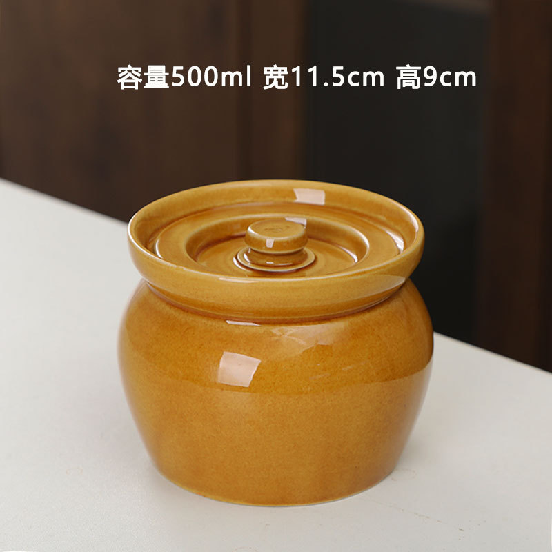 500ml de cerámica impermeable con cubierta, cerámica doméstica, cerámica impermeable