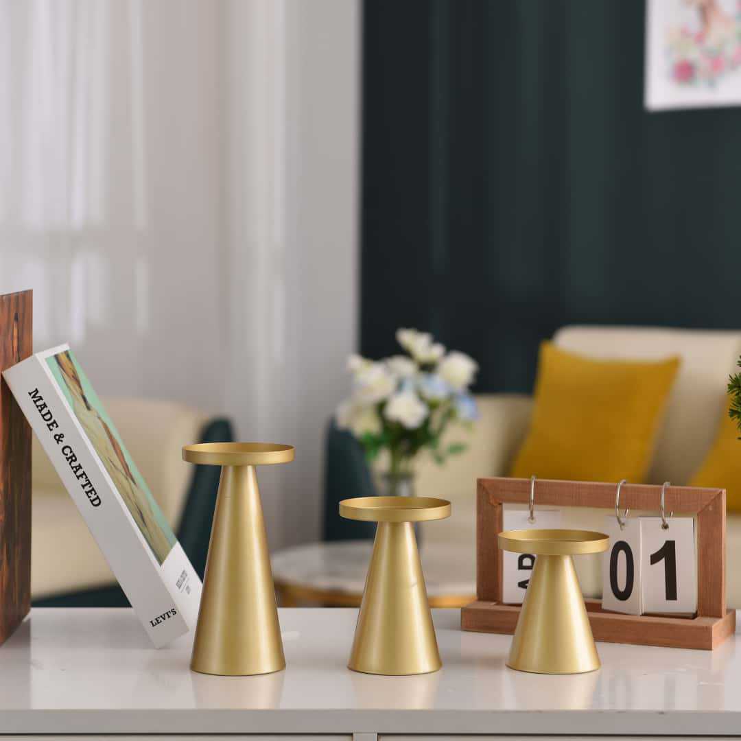 Mesa de comedor Taza de vela de hierro forjado Decoración ligera del día de San Valentín Luz de velas Cena Accesorios Candelabro interior Candelabro Decoración de sala de estar