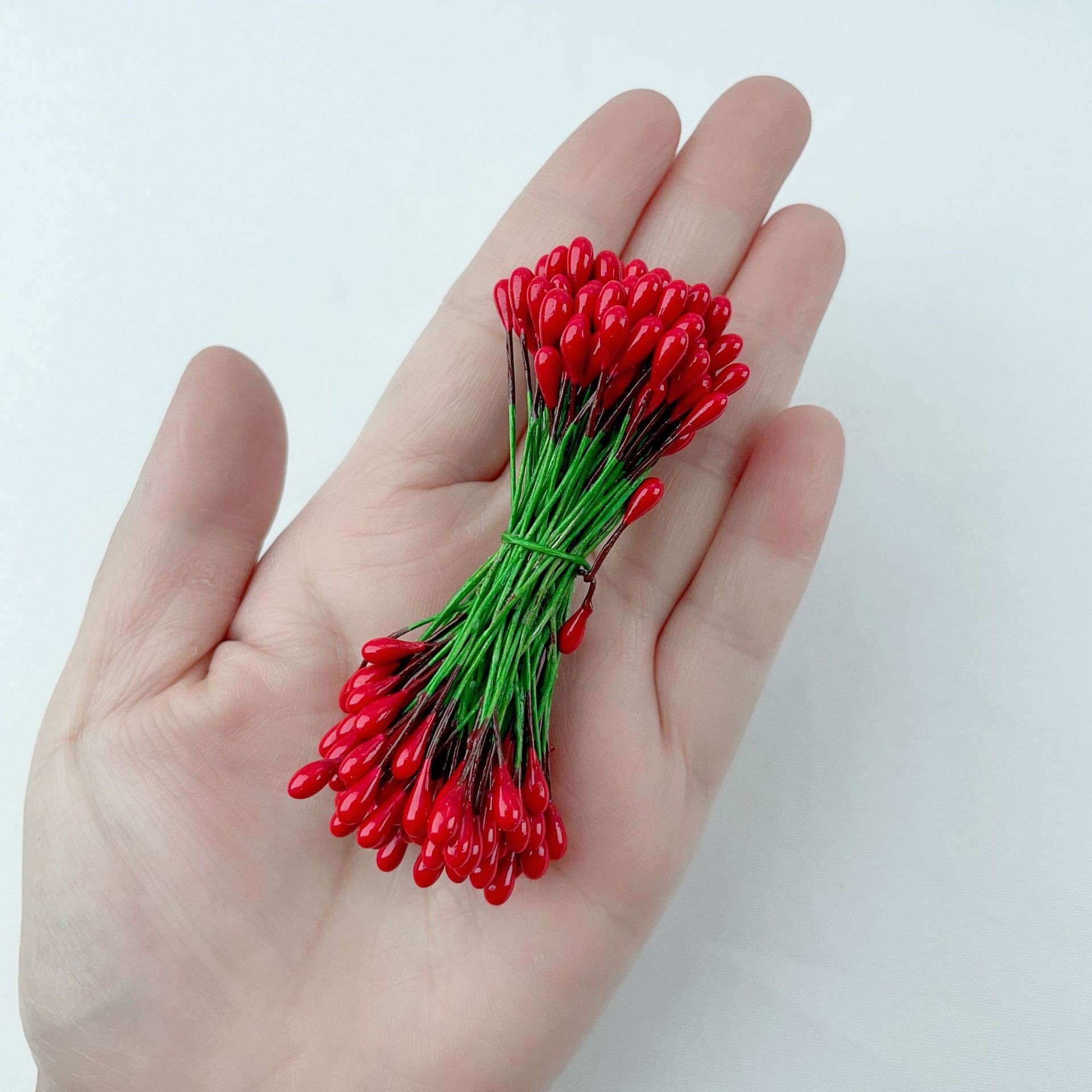 Twisted stick macaron color súper denso hecho a mano tiras de lana niños DIY juguetes educativos arte ramo paquete material al por mayor