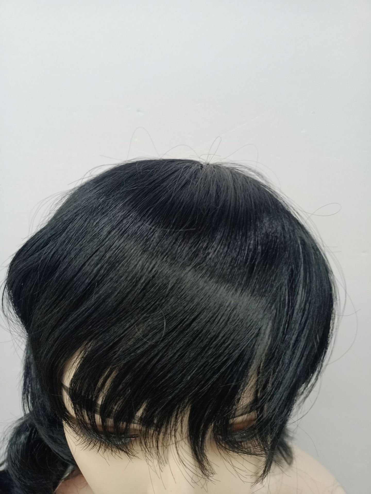 Fabricante al por mayor fibra química peluca fibra química de alta temperatura fibra química completa cubierta de cabeza