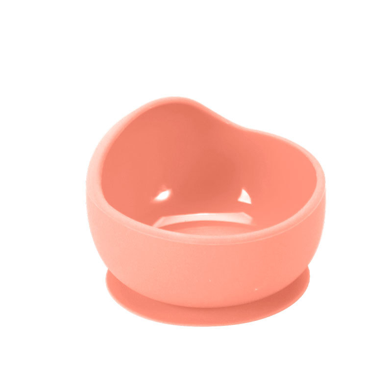 Vajilla de Silicona para Bebés/Niños, Incluye Tazón y Cubiertos, Antideslizante