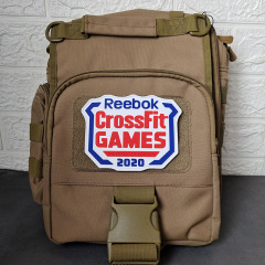 CrossFit Outdoor Sports Team Spirit Badge 3D PVC Velcro Rubber Arm Band Game Tactical Backpack Patch