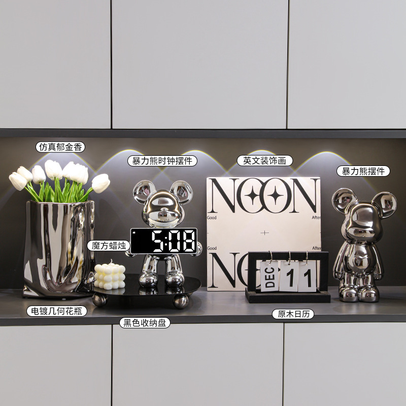 家庭用家具、玄関ホール、ワインキャビネット、高級装飾、モダンでシンプルなソフトデコレーション、軽くて豪華なリビングルームのサイドボード、マッチングセット|undefined