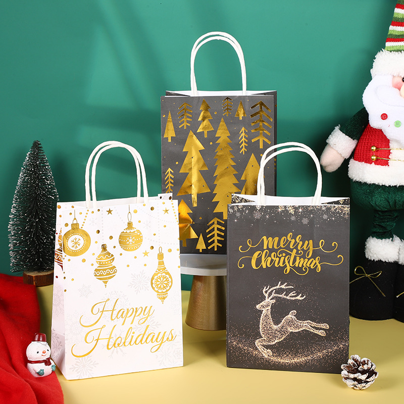 Bolsa de regalo de Navidad transfronteriza nueva bolsa de mano especial de Comercio Exterior Halloween regalo de Año Nuevo bolso de Navidad