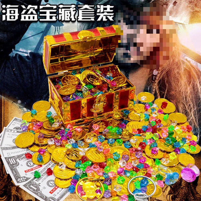 Детские семейные монеты-алмазы, игрушка, с драгоценностью