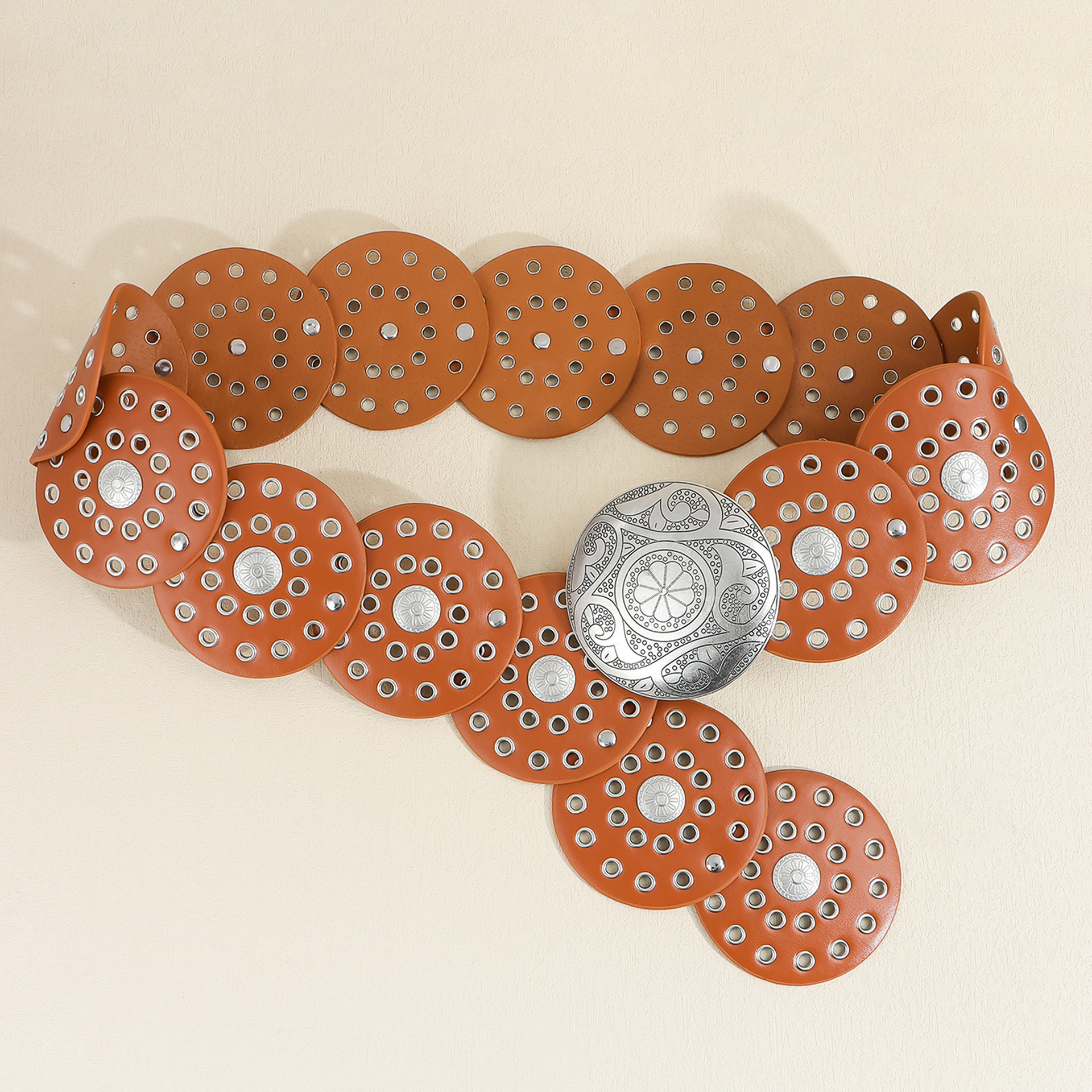 230g Weight Belt Classification 1 Piece Quantity Holiday, Banquet, Daily Occasion Pu Leather, Alloy Material Solid Color Pattern All Seasons Season Women's Gender Plating Design Retro Style Retro Solid Color Pu Leather Alloy Plating Women's Leather Belts 22