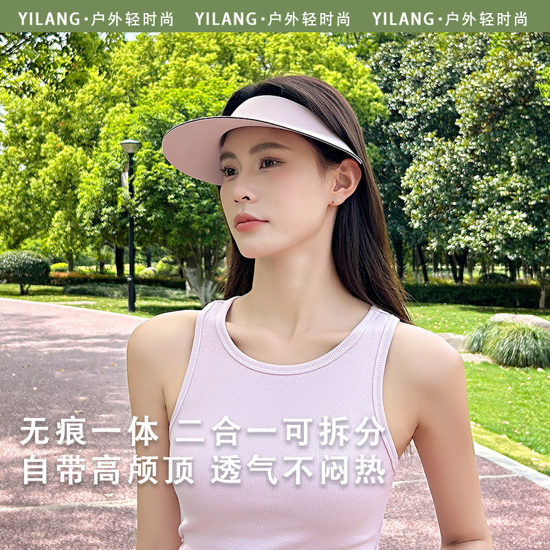日焼け止め帽子、マスク、首の保護が一体化した夏用フルフェイス抗UV UPF50+アイスシルク通気性フェイスキニセット|undefined