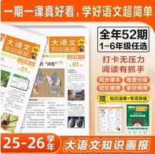 正版全年订阅天星大语文知识画报少年报纸杂志52期小学生语文画报