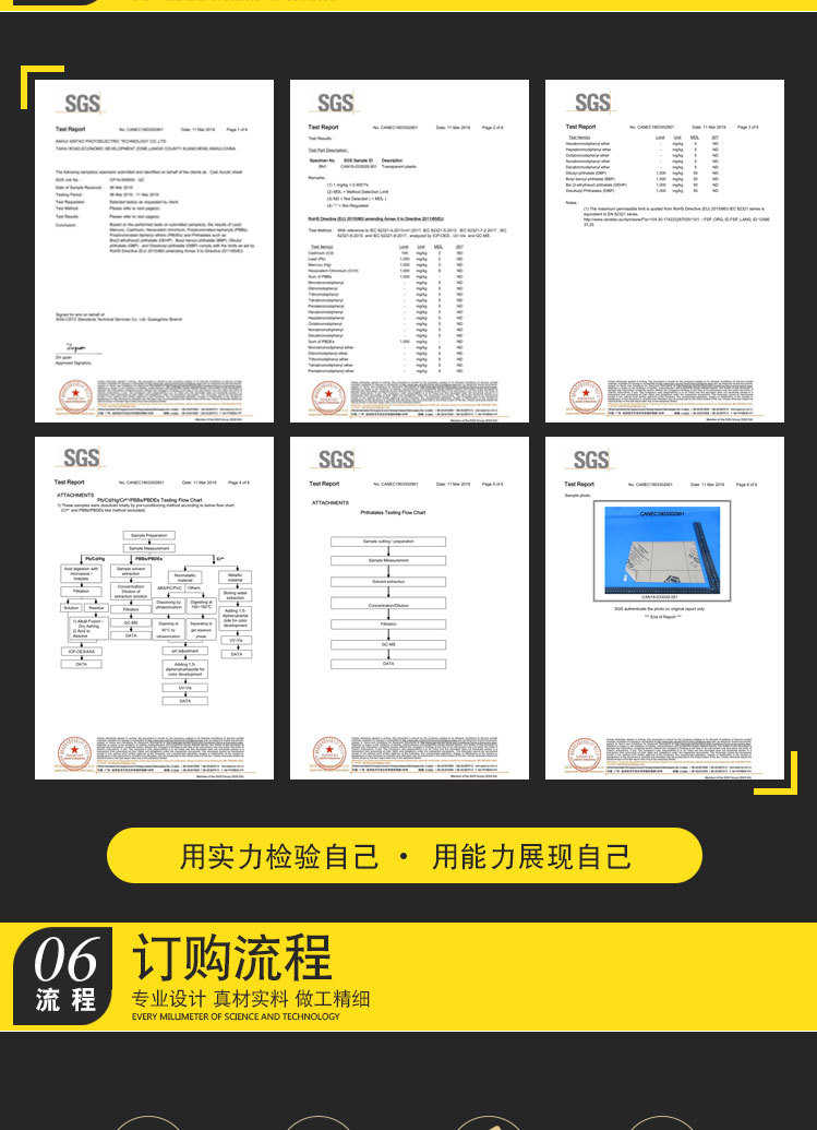 亚克力托盘带提手