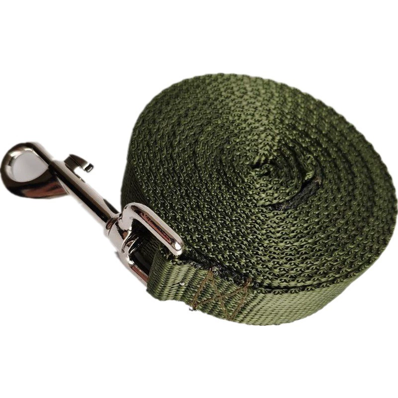 Новая модель поводка для дрессировки животных, популярный товар на Amazon, имитация нейлона, ширина 2,5 см, длинный поводок для собак, трос для выгула собак