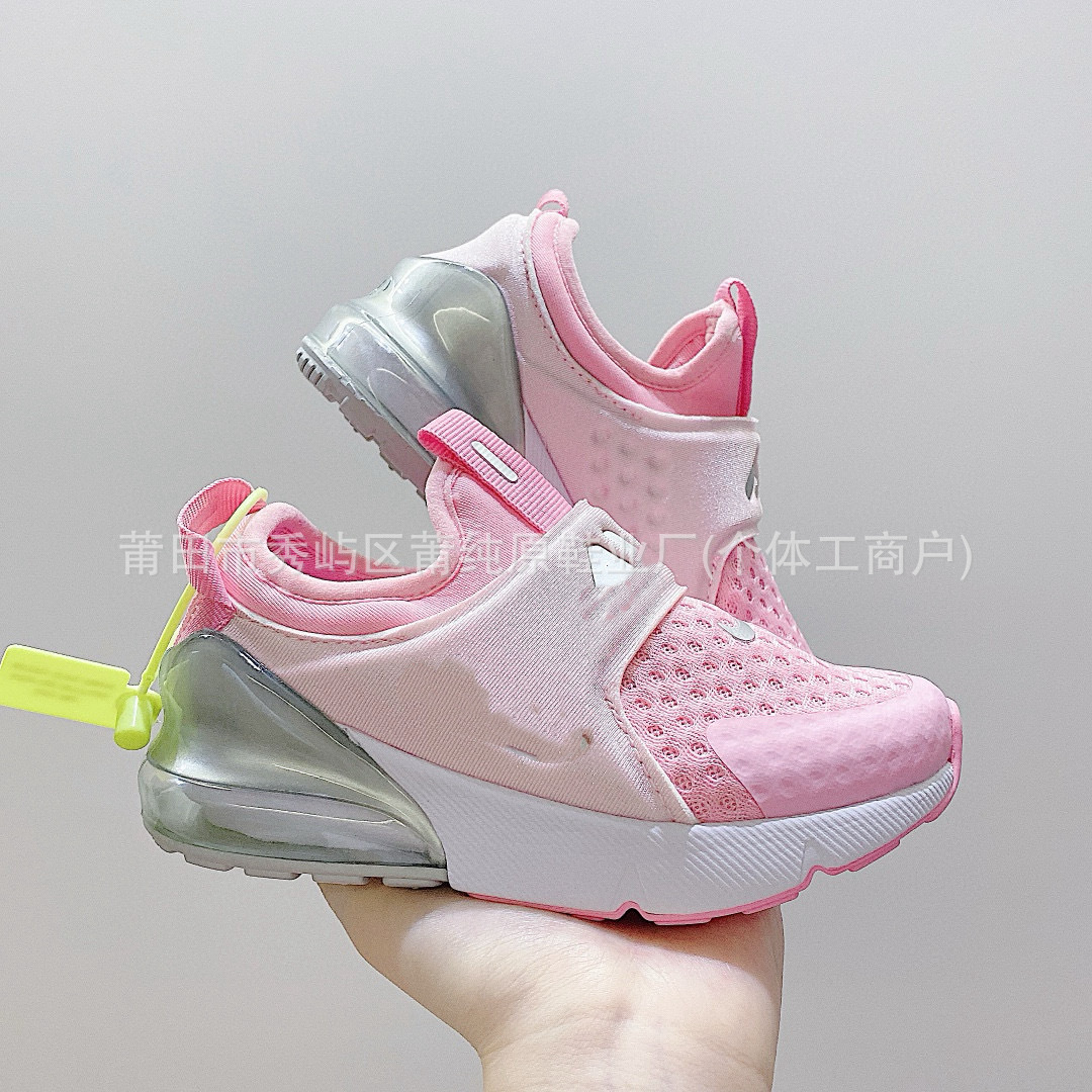 Zapatos infantiles con amortiguación de aire Puchunyuan NK270, zapatillas transpirables para niños y niñas, zapatos para correr para bebés, deportivos y modernos.