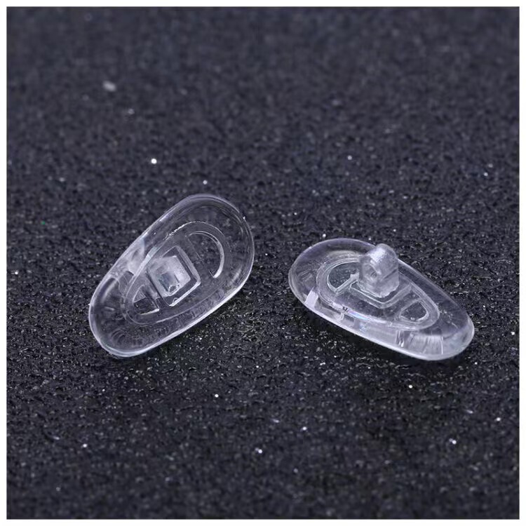 New Silicone Nose Pads, Soft Silicone Glasses, Universal Nose Pads, Left and Right Glasses Accessories