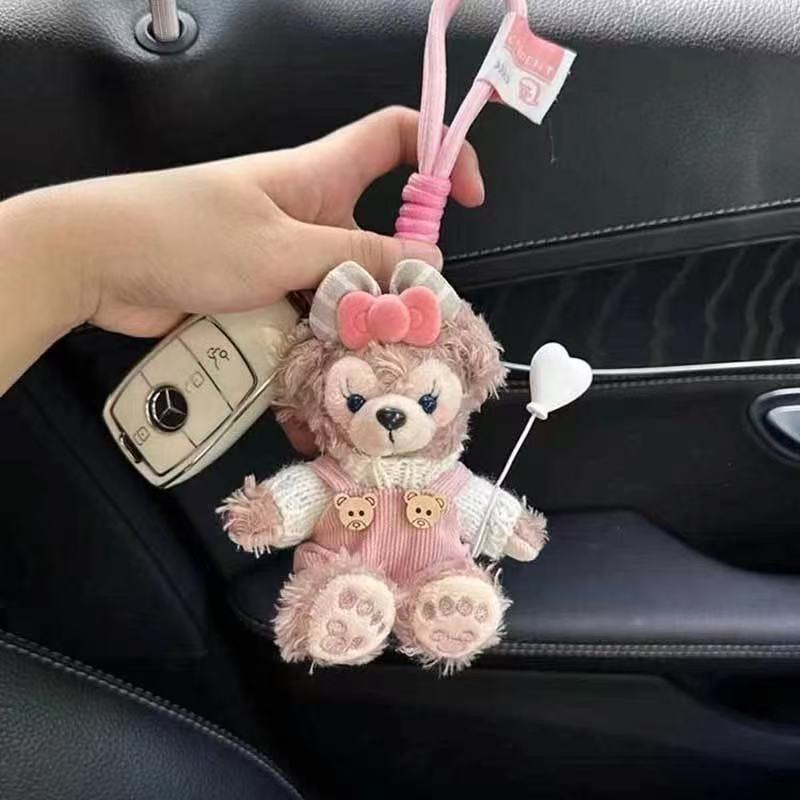 핑크 작업복 풍선 로즈