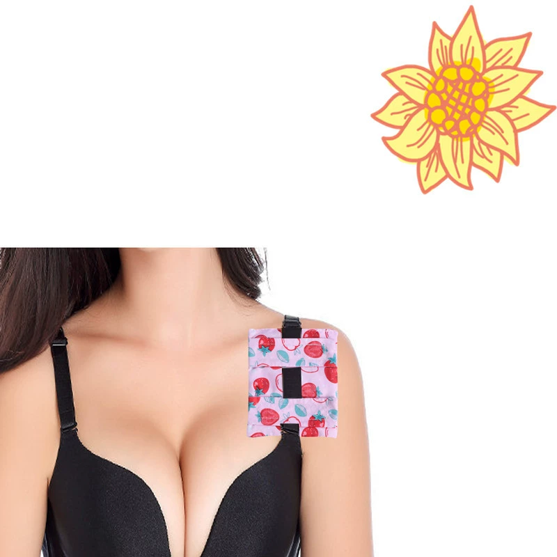 Оптовая Продажа с фабрики хлопковая декомпрессионная подплечник бесшовное нижнее белье Нескользящая подплечник хлопок невидимая декомпрессия Волшебная самоклеящаяся подплечник