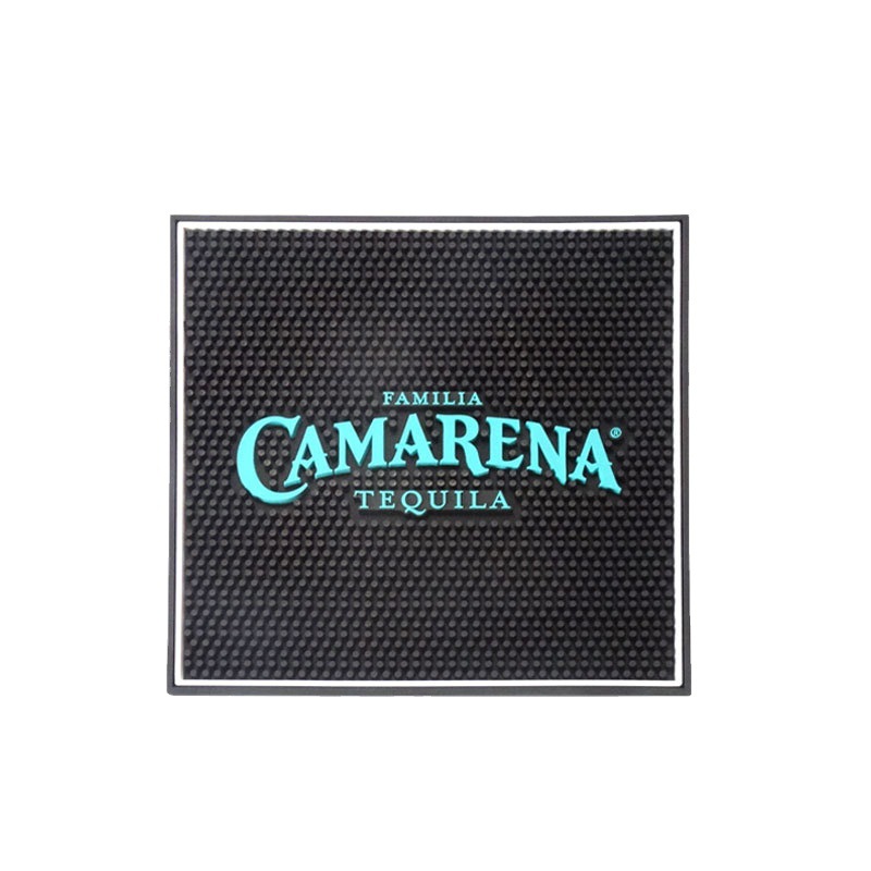 跨境热销方形定制酒吧垫吧台垫促销礼品PVC酒吧垫环保SGSBV测试