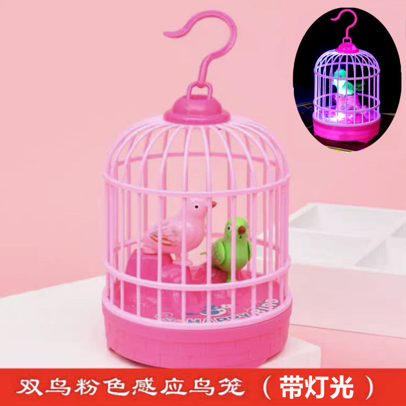 cage Toys children Birds Electric Voice control Induction Sing dance girl baby boy 1-3-6 year