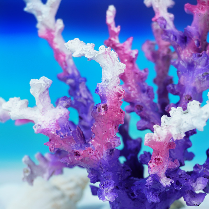 Nuevos adornos de resina para acuarios de peces, decoración colorida, productos nuevos, ramas de hierro para paisajismo de acuarios marinos