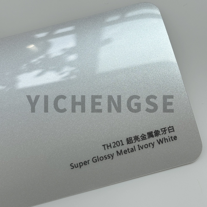 Brooklyn Grey TPU, Yichengse Car paint protective film - tpu-car-wrap-super-gloss-metal-ivory-white-15215-metersroll