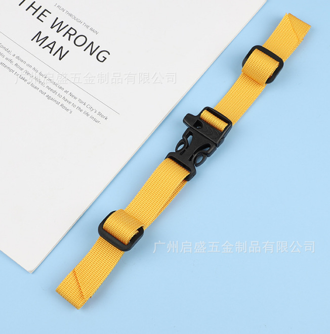 2cm de ancho mochila correa de hombro hebilla fija antideslizante cinturón de pecho mochila escolar cinturón de pecho para niños adultos accesorios de bolsa